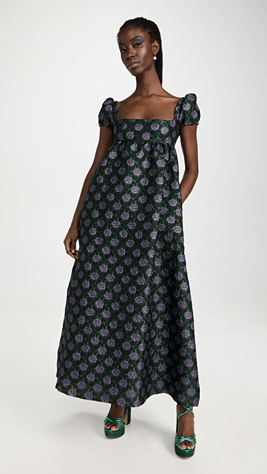 Top 10 π Autumn Adeigbo Jade π Dress Green/Purple/Black Floral π 1 Top 10 π Autumn Adeigbo Jade π Dress Green/Purple/Black Floral π