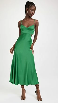 Discount 👍 A.L.C. Blakely 👗 Dress Spruce 🥰