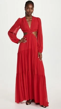 Flash Sale 💯 A.L.C. Isabelle 👗 Dress Garnet 🤩