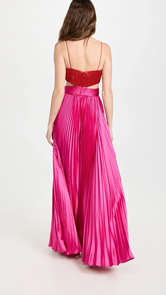 Budget π AMUR Elodie Gown Red Rose/Magenta π€© 2 Budget π AMUR Elodie Gown Red Rose/Magenta π€© - Image 2