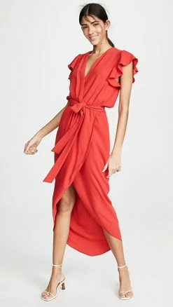 Best deal 🎁 Amanda Uprichard Martinique 👗 Dress 💄 Lipstick 🛒