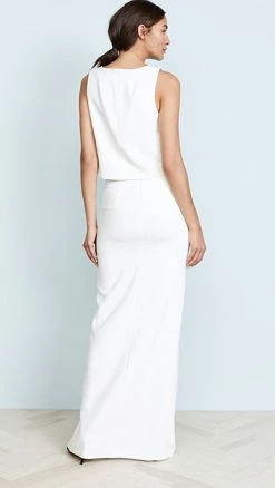 Alternative view of Deals 🔥 Black Halo Kacie 2 Piece Maxi 👗 Dress Porcelain ⌛