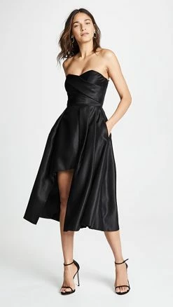 Best Sale 👏 Black Halo Caine 👗 Dress Black ✔️