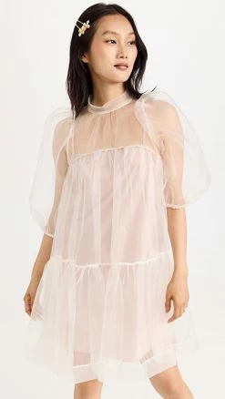 Best Pirce 🥰 Black Halo Charm 👗 Dress Frothy Rose 🎉