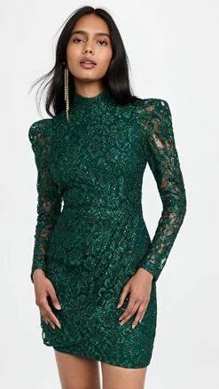 Cheap 💯 Black Halo Santorini Mini 👗 Dress Jungle Gem 🔔