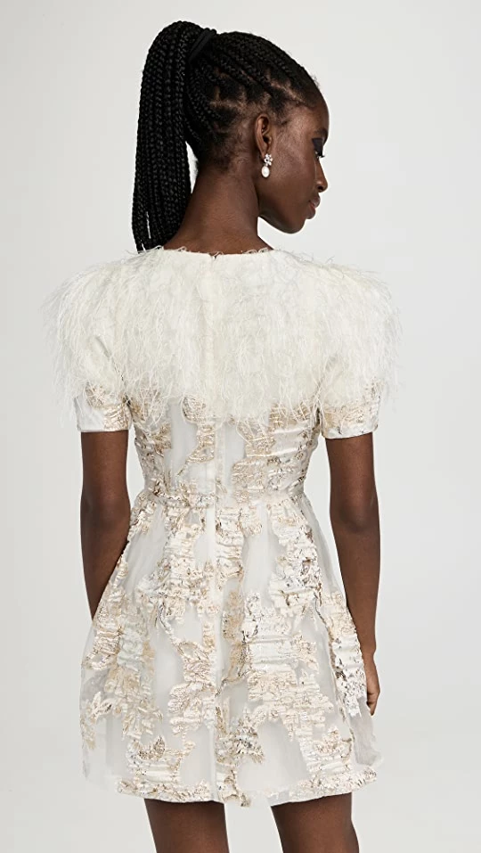 Flash Sale π Black Halo Chadwick Mini π Dress Ornate Frill β 2 Flash Sale π Black Halo Chadwick Mini π Dress Ornate Frill β - Image 2