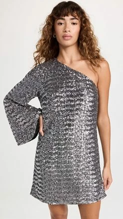 Brand new 😉 Borgo De Nor Vida Sequin 👗 Dress Pewter 🧨