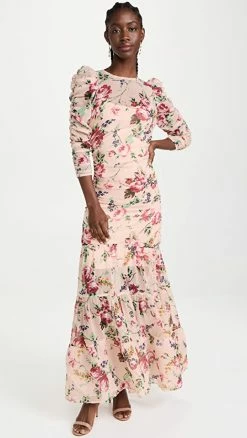 Flash Sale β€οΈ ByTiMo Chiffon Ruching π Dress Flora Pink βοΈ