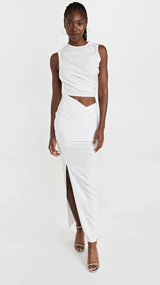 Budget π Christopher Esber Christo Wrapped Tank π Dress White β¨ 1 Budget π Christopher Esber Christo Wrapped Tank π Dress White β¨