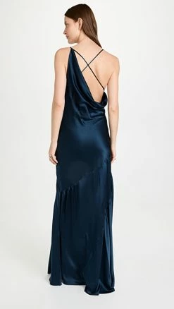 Alternative view of Cheapest ⌛ Cinq à Sept Julissa Gown Peacock Blue 💯