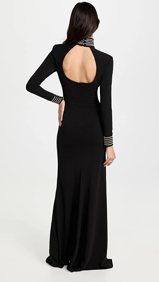 Brand new 𧨠Cinq Γ Sept Izzy Gown Black π 2 Brand new 𧨠Cinq Γ Sept Izzy Gown Black π - Image 2