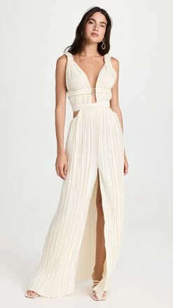 Buy ❤️ Cult Gaia Davida Gown Off White 🔥