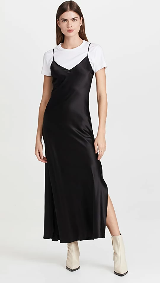 Discount β€οΈ DANNIJO Mossy Maxi Slip π Dress Noir π 1 Discount β€οΈ DANNIJO Mossy Maxi Slip π Dress Noir π