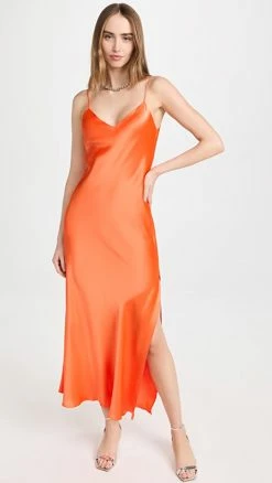 Discount 🔔 DANNIJO Maxi Slip 👗 Dress Citrus 👍