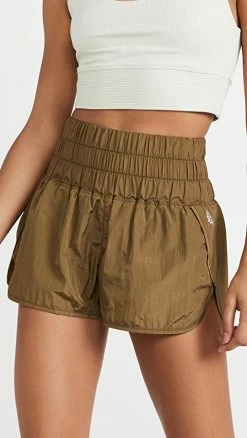 Promo ⭐ FP Movement By Free People The Way Home Shorts Army 🎁