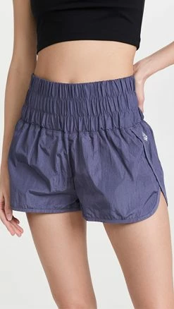 Promo 😉 FP Movement By Free People The Way Home Shorts Deep Sea 🧨