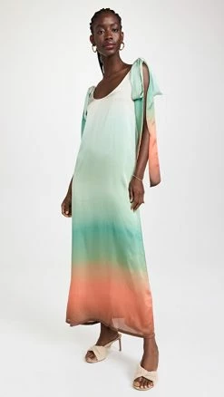 Budget β Fe Noel Bowtie Occasion π Dress Caribbean Horizon Print π