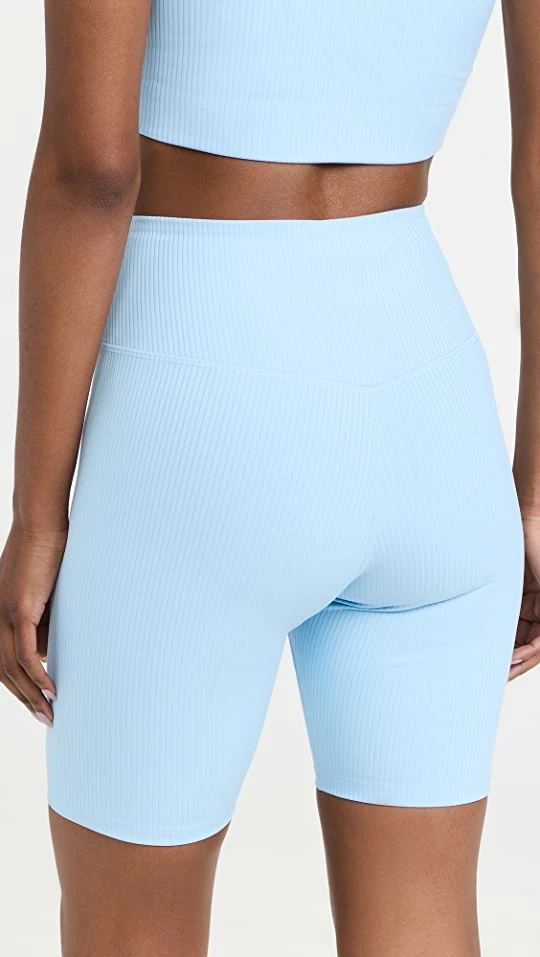 Hot Sale 𧨠Girlfriend Collective Rib Bike Shorts Bluebell π 2 Hot Sale 𧨠Girlfriend Collective Rib Bike Shorts Bluebell π - Image 2