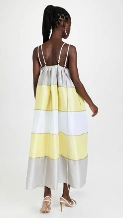 Alternative view of Brand new 👏 Kimberly Goldson Marni 👗 Dress Citrus Multi ✔️