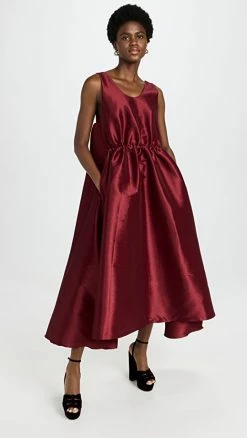 New 𧨠Kika Vargas Tracey π Dress Wine π₯