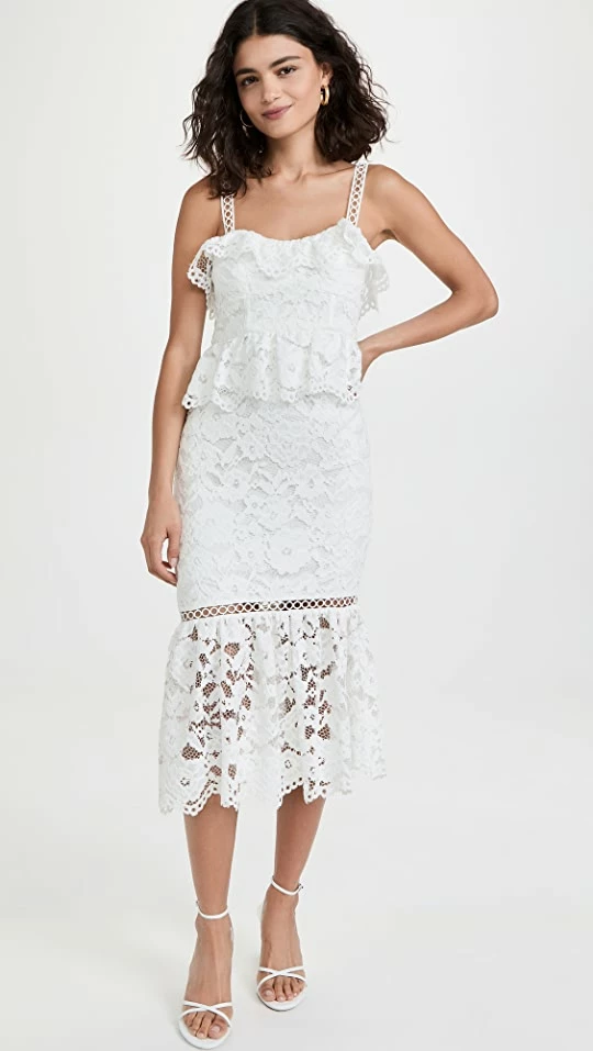 Best Pirce 𧨠LIKELY Leigh π Dress White π 1 Best Pirce 𧨠LIKELY Leigh π Dress White π