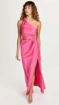 New 🎉 MISHA Kristin Gown Hot Pink 🎁