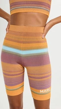 Best Pirce 🎉 Marc Jacobs The Sport Shorts Purple Multi 🎁