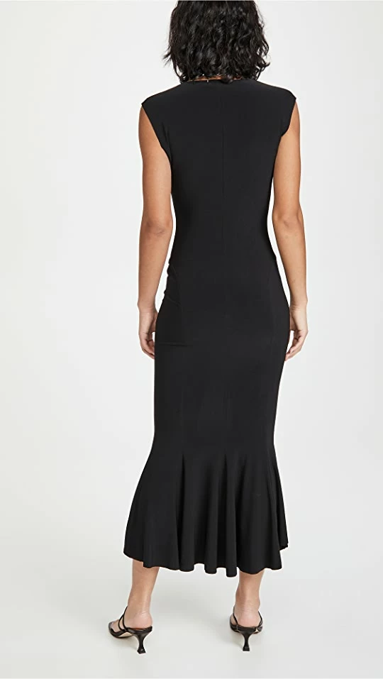 Cheapest π Norma Kamali Sleeveless Fishtail π Dress Black βοΈ 2 Cheapest π Norma Kamali Sleeveless Fishtail π Dress Black βοΈ - Image 2