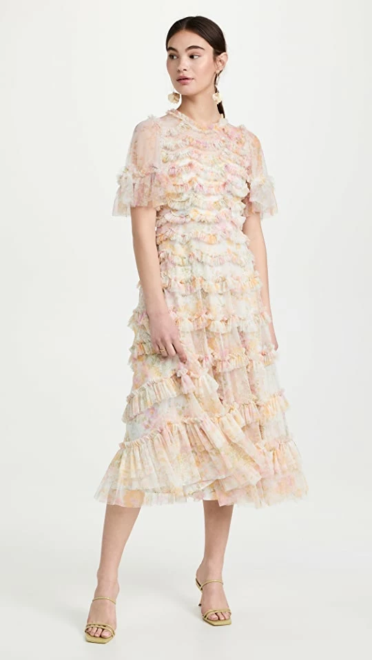 Best Pirce βοΈ Needle & Thread Sunrise Bloom Ballerina π Dress Moonshine π 1 Best Pirce βοΈ Needle & Thread Sunrise Bloom Ballerina π Dress Moonshine π