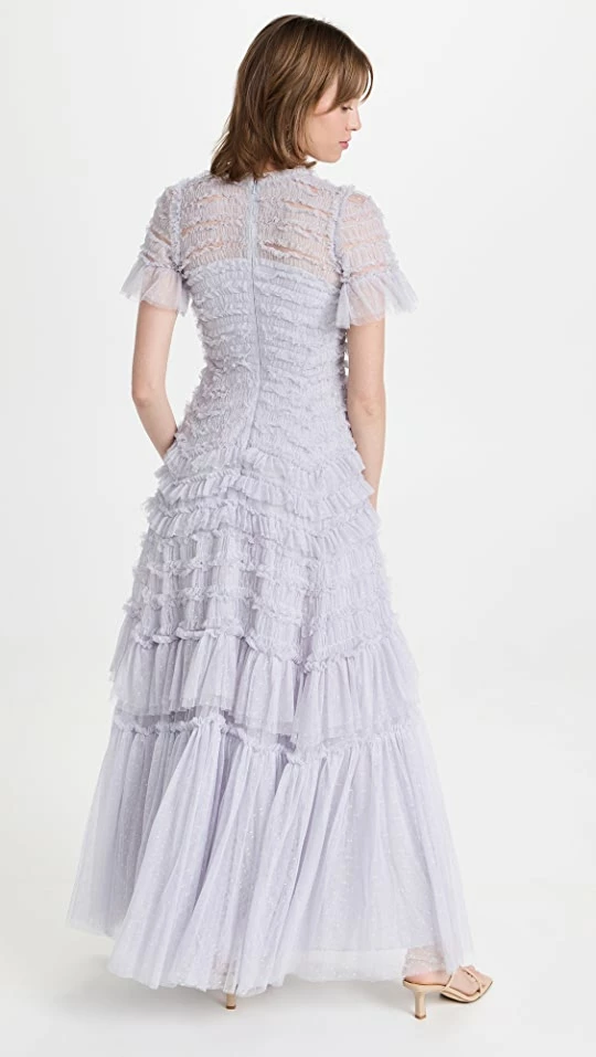 Flash Sale 𧨠Needle & Thread Valentine Ruffle Gown Porcelain Blue π 2 Flash Sale 𧨠Needle & Thread Valentine Ruffle Gown Porcelain Blue π - Image 2