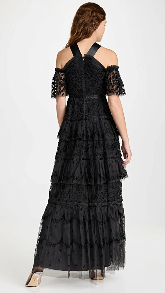 Wholesale π₯ Needle & Thread Primrose Gown Graphite β¨ 2 Wholesale π₯ Needle & Thread Primrose Gown Graphite β¨ - Image 2