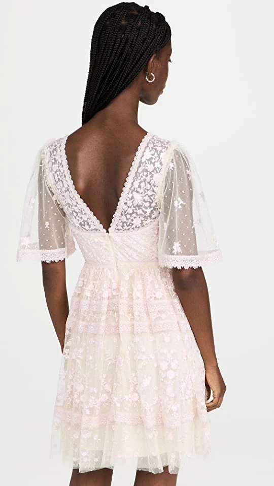 Best reviews of π Needle & Thread Sweetheart Lace Mini π Dress Champagne/Pink π 2 Best reviews of π Needle & Thread Sweetheart Lace Mini π Dress Champagne/Pink π - Image 2