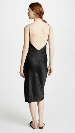 Alternative view of Brand new 😍 Olivia Von Halle Issa Jet Black Slip 🌟