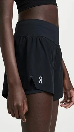 Wholesale 𧨠On Running Shorts W Black π