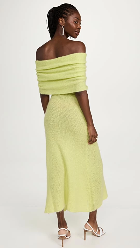 Cheapest π Philosophy Di Lorenzo Serafini Knit Off Shoulder π Dress Yellow βοΈ 2 Cheapest π Philosophy Di Lorenzo Serafini Knit Off Shoulder π Dress Yellow βοΈ - Image 2