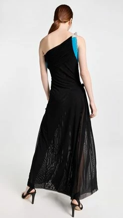 Alternative view of Deals 😍 Preen By Thornton Bregazzi Town 👗 Dress Black/Multicolored 😀