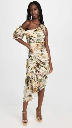 Budget π Preen By Thornton Bregazzi Heaven π Dress Felt Tip Floral π
