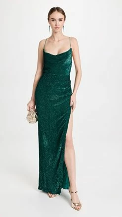 Best reviews of β¨ RetrofΓͺte Katya Sequined π Dress Green β€οΈ
