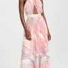 Cheapest ❤️ ROCOCO SAND Eira Long 👗 Dress Peach Lilac 🌟