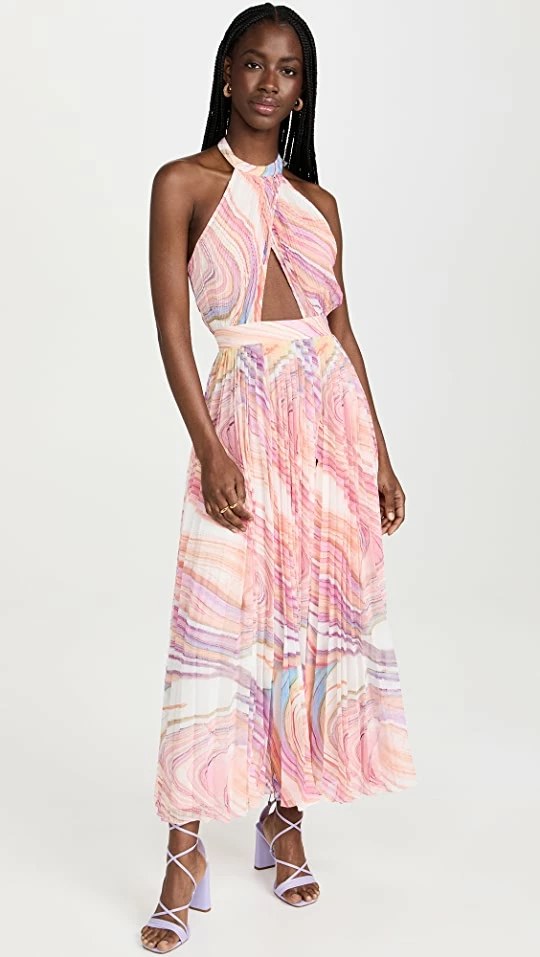Cheapest β€οΈ ROCOCO SAND Eira Long π Dress Peach Lilac π 1 Cheapest β€οΈ ROCOCO SAND Eira Long π Dress Peach Lilac π