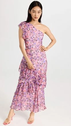 Hot Sale π Shoshanna Priya π Dress Hibiscus Multi π§¨