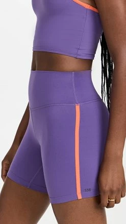 Hot Sale π₯° Splits59 Amber Airweight High Waist Shorts Iris/Mandarin π