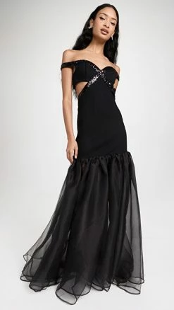 Budget π€© STAUD Emmaline π Dress Black π