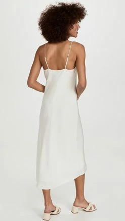 Alternative view of New 🎉 Tibi Bias Slip 👗 Dress Ivory 🥰