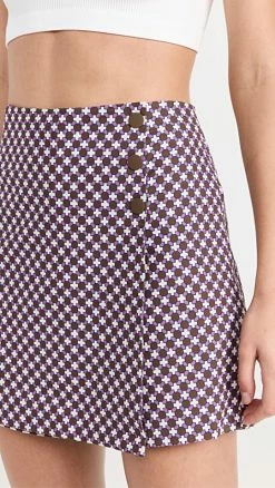 Buy π Tory Sport Printed Performance Golf Skort Mocha Chip Foyer Geo π₯°