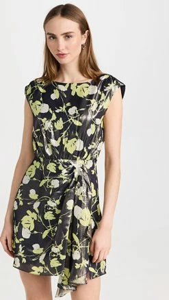 Front Page 30 Flash Sale π Tanya Taylor Raisa π Dress Maritime Blue Multi π