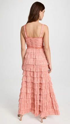 Alternative view of Hot Sale ⌛ Ulla Johnson Camille Gown Tuberose ⭐