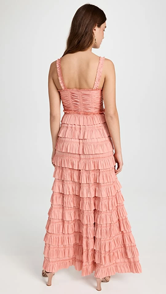 Hot Sale ⌛ Ulla Johnson Camille Gown Tuberose ⭐ 2 Hot Sale ⌛ Ulla Johnson Camille Gown Tuberose ⭐ - Image 2