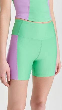 Best Sale 👏 Year Of Ours Work Out Shorts Green/Tulip 🤩