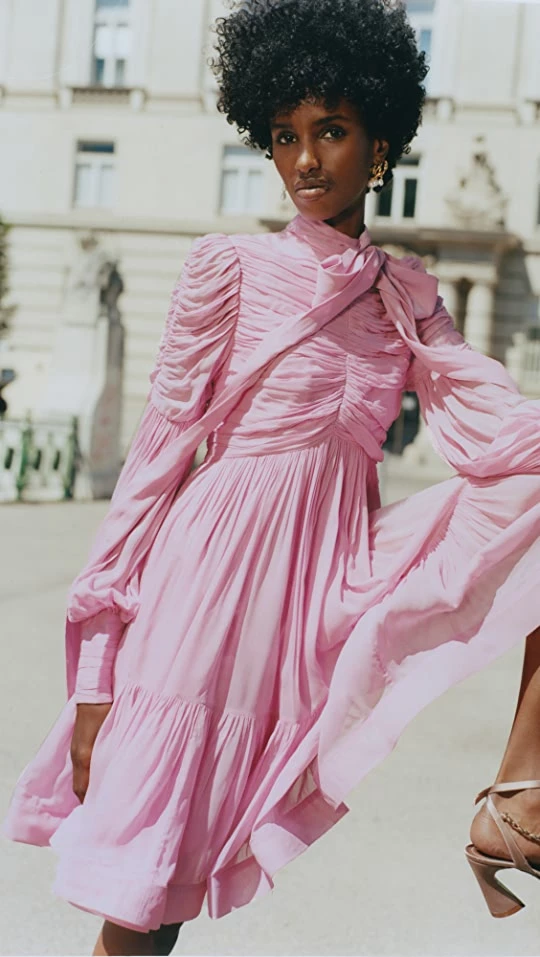 New β€οΈ Zimmermann Celestial Ruched Mini π Dress Lilac β€οΈ 1 New β€οΈ Zimmermann Celestial Ruched Mini π Dress Lilac β€οΈ